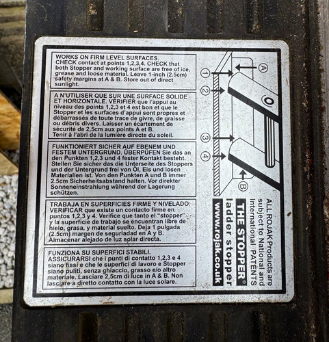 Lojak ladder stopper - lojak,