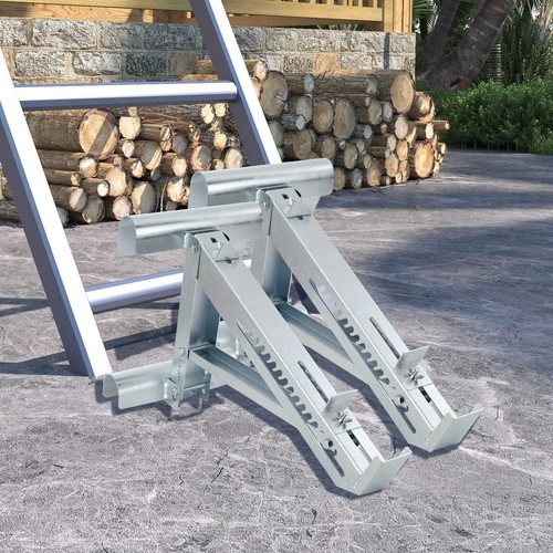 Steel ladder jacks - 2x, 500kg