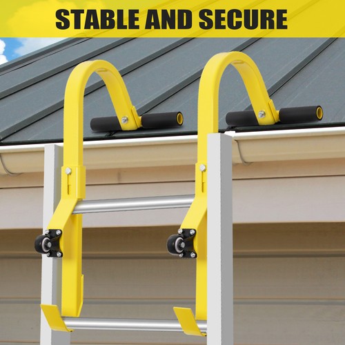 Ladder roof hook stabilizer - ladder,