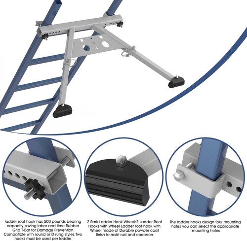 Ladder stabiliser standoff - ladder,
